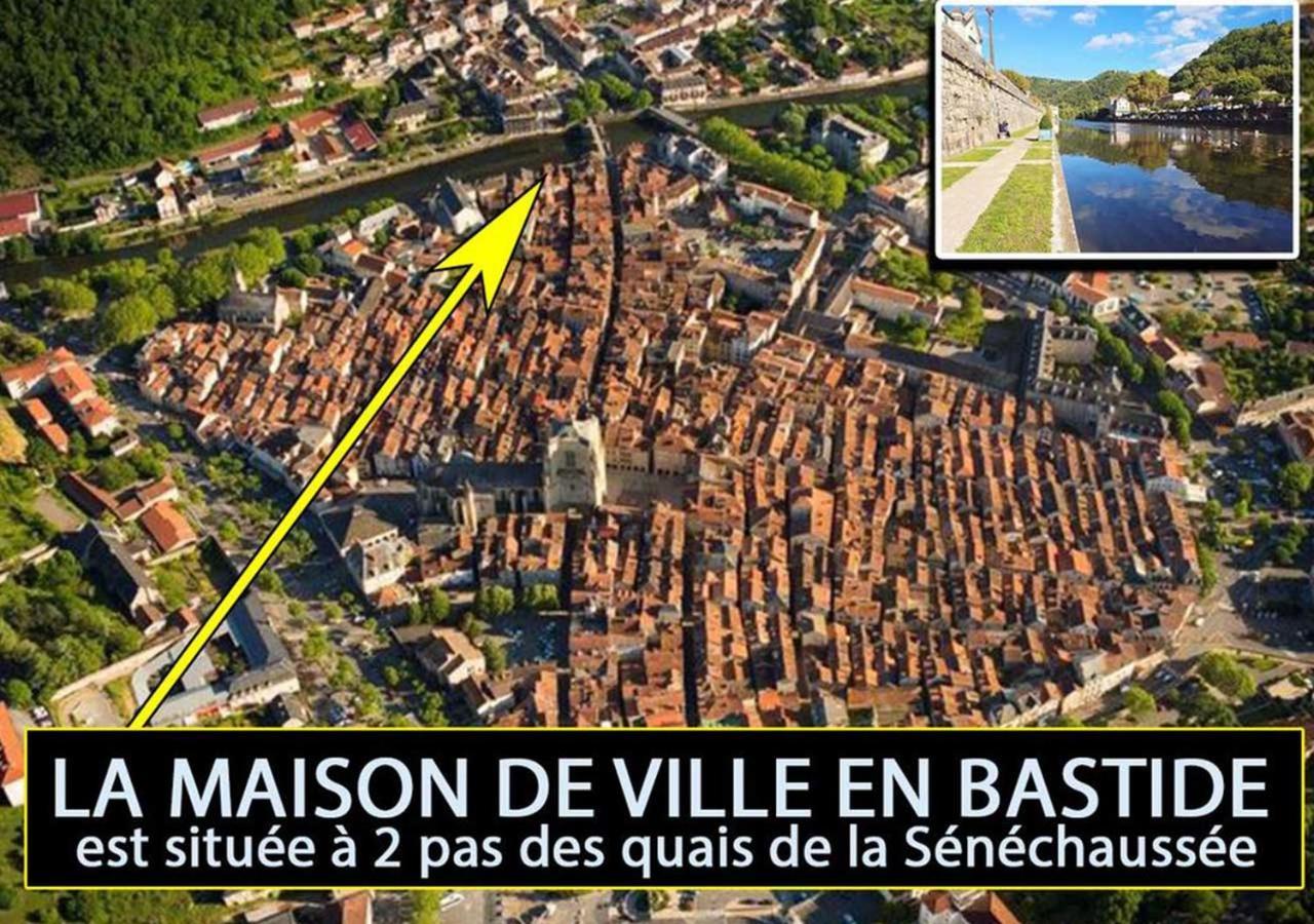 La Maison De Ville Independante My Bastide Classee Villefranche-de-Rouergue Zewnętrze zdjęcie